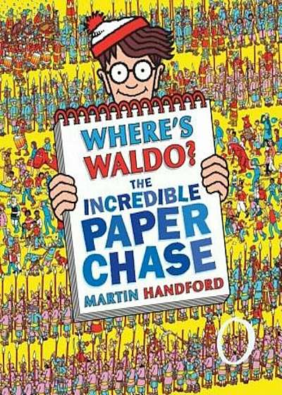 Where's Waldo' the Incredible Paper Chase 'With Punch-Out(s)', Hardcover