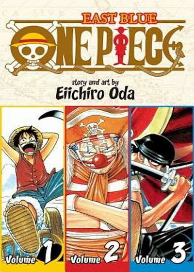 One Piece, Volumes 1-3: East Blue, Paperback