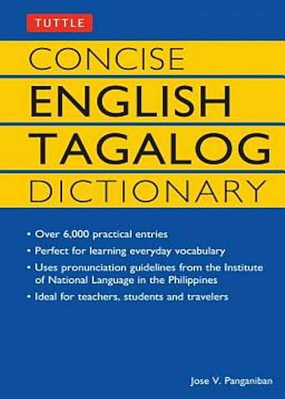 Concise English Tagalog Dictionary, Paperback