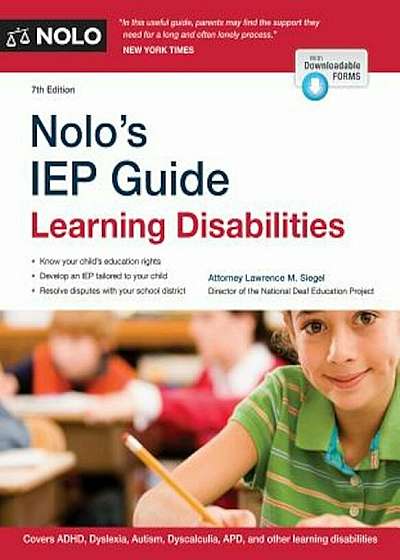 Nolo's IEP Guide: Learning Disabilities, Paperback