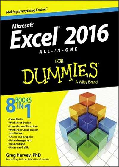 Excel 2016 All-In-One for Dummies, Paperback