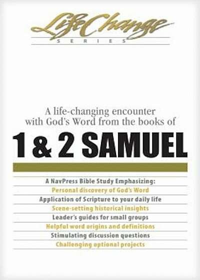 Coperta cărții 1 & 2 Samuel, Paperback