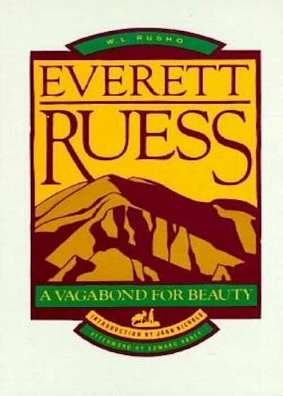 Coperta cărții Everett Ruess (Pod): A Vagabond for Beauty, Paperback