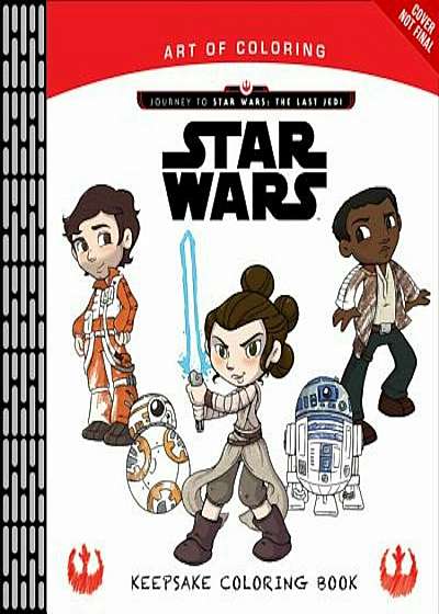 Art of Coloring Journey to Star Wars: The Last Jedi: Keepsake Coloring Book, Paperback