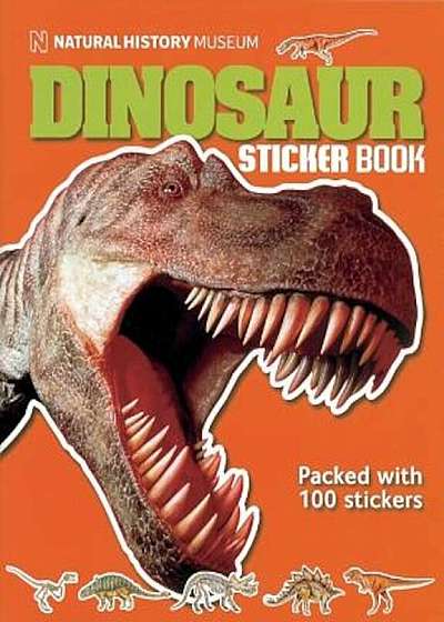 Dinosaur Sticker Book 'With 100 Stickers', Paperback