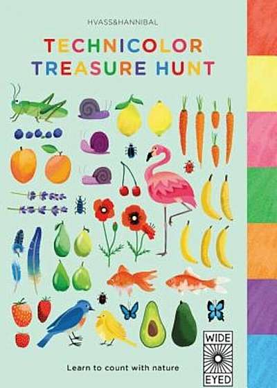 Technicolor Treasure Hunt: Learn to Count with Nature, Hardcover