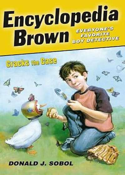 Coperta cărții Encyclopedia Brown Cracks the Case, Paperback