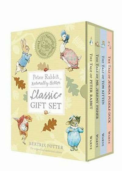 Peter Rabbit Naturally Better Classic Gift Set, Hardcover