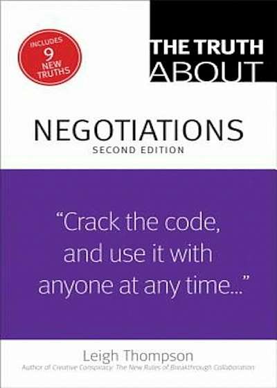 The Truth about Negotiations, Paperback