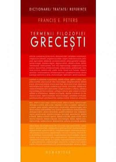 Coperta cărții Termenii filozofiei grecesti