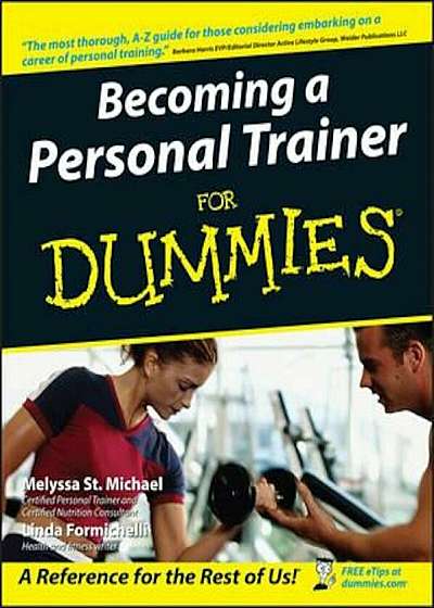 Coperta cărții Becoming a Personal Trainer for Dummies, Paperback