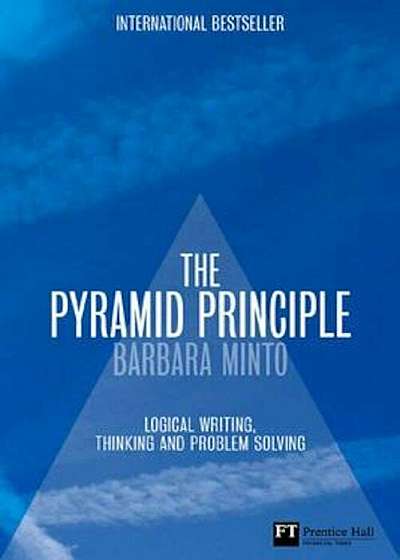 Coperta cărții Pyramid Principle, Paperback