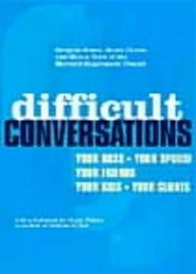 Difficult Conversations, Paperback