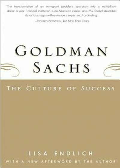Goldman Sachs: The Culture of Success, Paperback