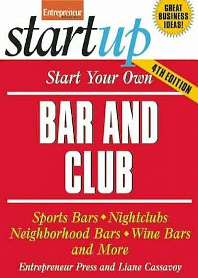 Start Your Own Bar and Club, Paperback