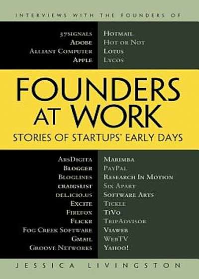Founders at Work: Stories of Startups' Early Days, Hardcover