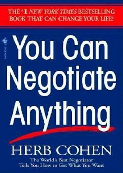 You Can Negotiate Anything, Paperback