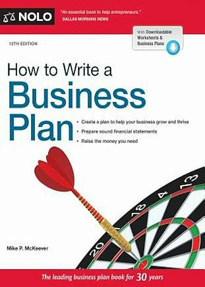 How to Write a Business Plan, Paperback
