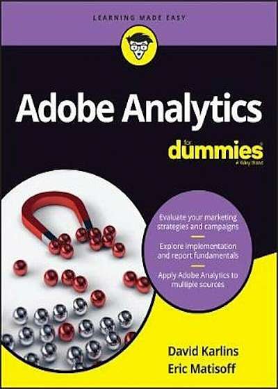 Coperta cărții Adobe Analytics For Dummies, Paperback