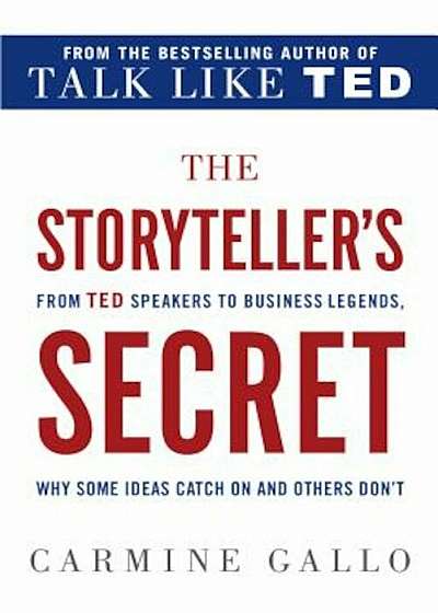 The Storyteller's Secret: From TED Speakers to Business Legends, Why Some Ideas Catch on and Others Don't, Paperback