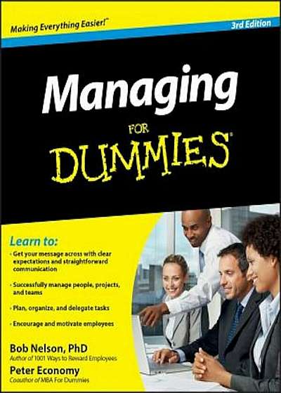 Managing for Dummies, Paperback