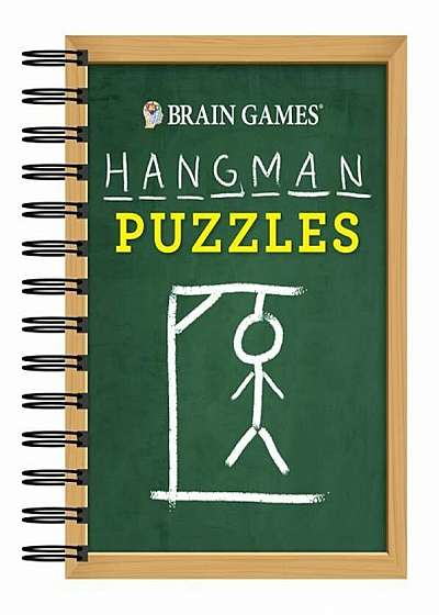 Mini Brain Games Hangman Puzzles, Paperback