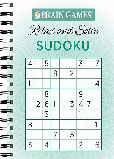 Brain Games Relax & Solve Sudoku, Paperback