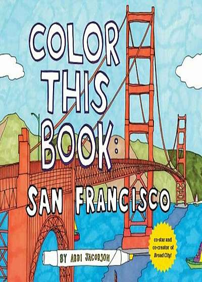 Color This Book: San Francisco, Paperback