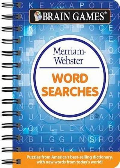 Mini Brain Games Merriam-Webster Word Searches, Paperback