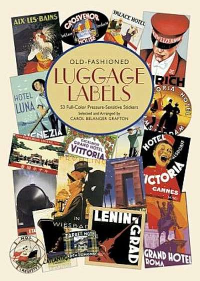 Old-Fashioned Luggage Labels, Paperback
