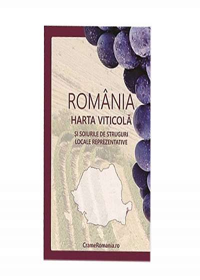 Harta viticola Romania Pocket