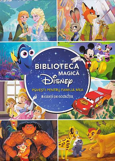Pachet Biblioteca Magica Disney (8 carti de colectie)