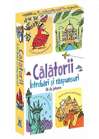 Calatorii – Intrebari si raspunsuri – 50 de jetoane