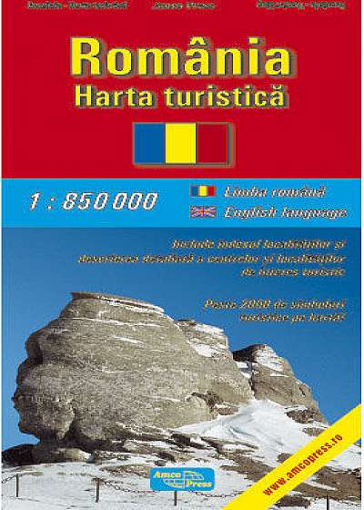 Harta turistica Romania