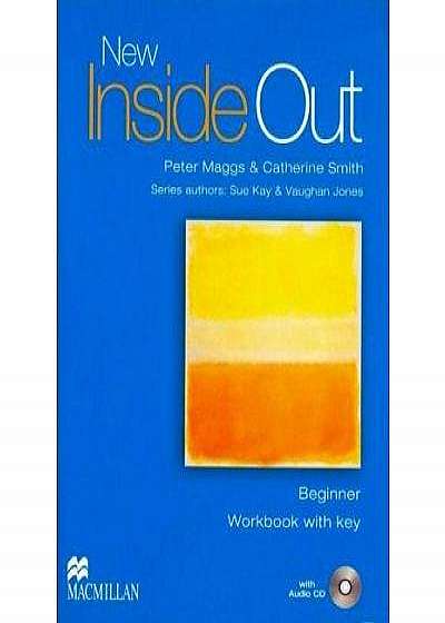 New Inside Out Beginner Workbook With Key with CD