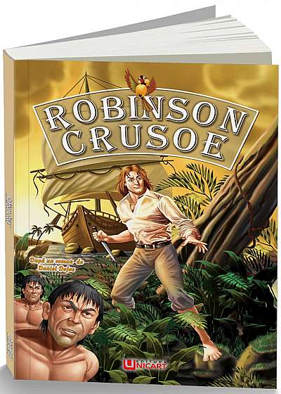 Coperta cărții Robinson Crusoe