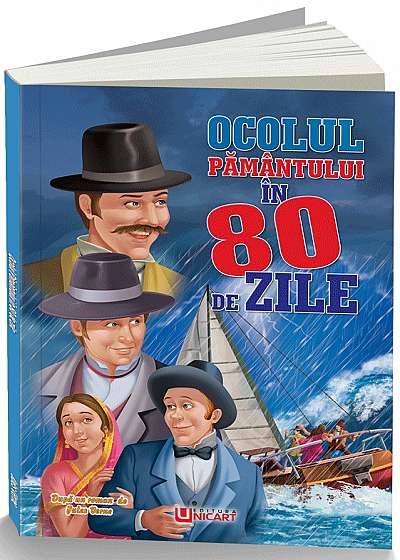 Coperta cărții Ocolul Pamantului in 80 de zile