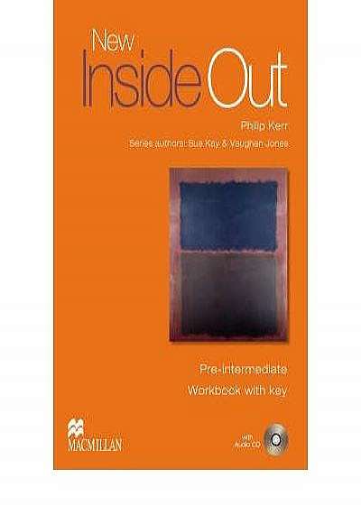 New Inside Out Pre-Intermediate Workbook With Key with CD