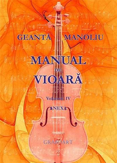 Manual de vioara vol. IV