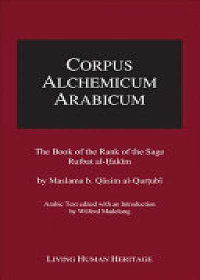 Coperta cărții Corpus Alchemicum Arabicum