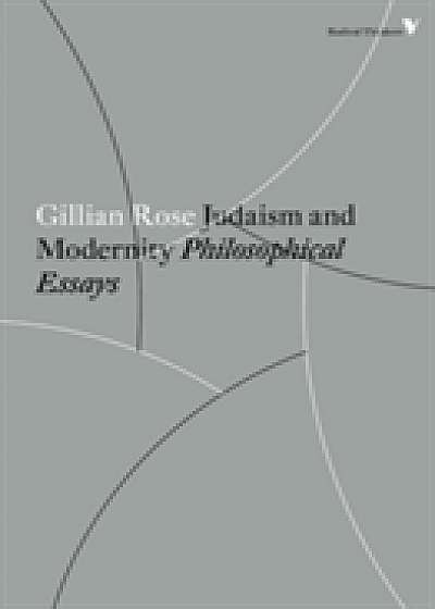 Coperta cărții Judaism and Modernity