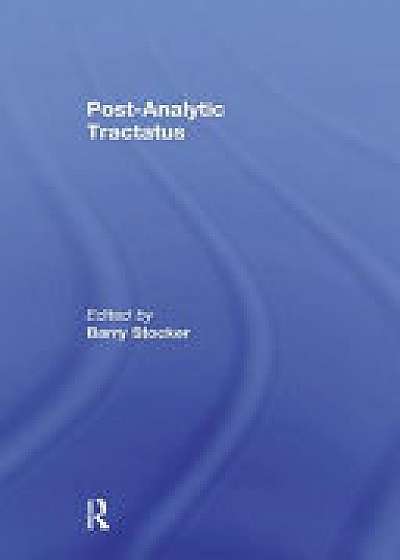 Coperta cărții POST ANALYTIC TRACTATUS