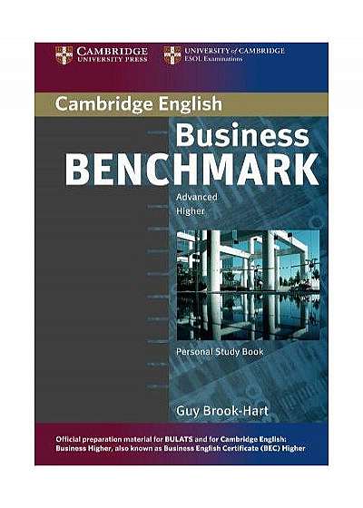 Business Benchmark Advanced Personal Study Book For Bec And Bulats