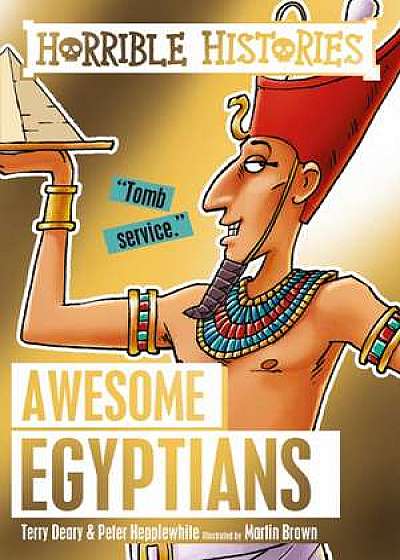 Coperta cărții Awesome Egyptians