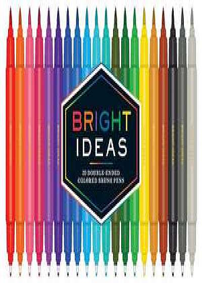 Bright Ideas Double-Ended Colored Brush Pens