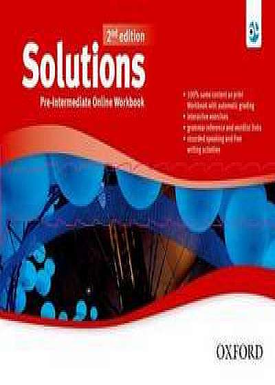 Solutions: Pre-Intermediate: Online Workbook