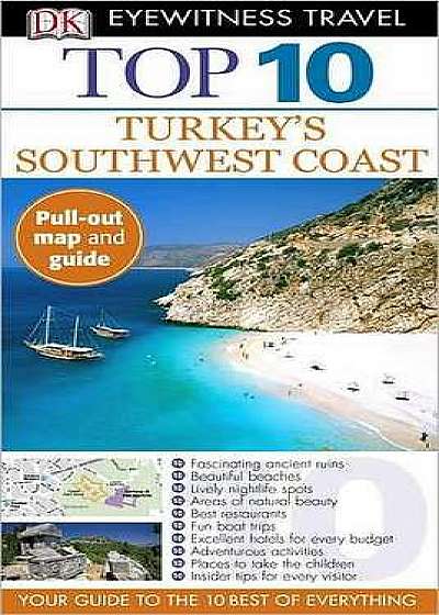 DK Eyewitness Top 10 Travel Guide: Turkey's South Coast
