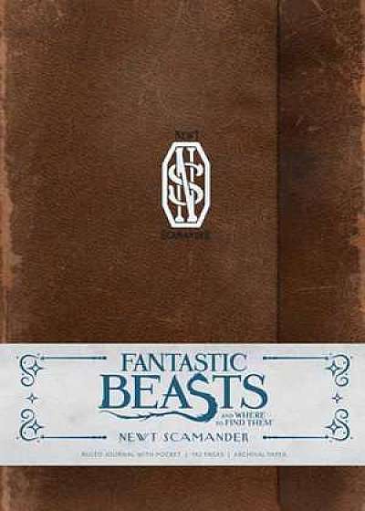 Fantastic Beasts and Where to Find Them Deluxe Hardcover Ruled Journal