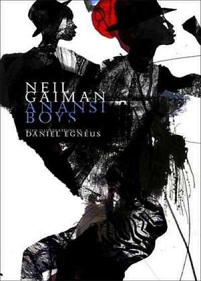 Coperta cărții Anansi Boys. Illustrated Edition