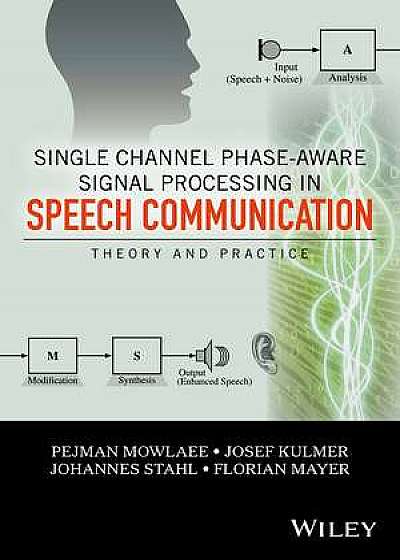 Single Channel Phase–Aware Signal Processing in Speech Communication